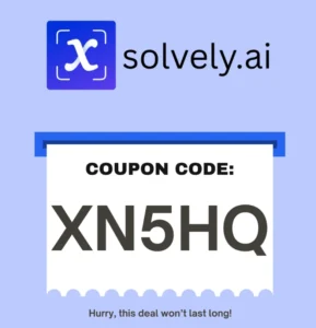 solvely ai coupon code XN5HQ