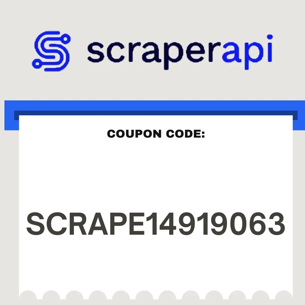 scraperapi coupon code