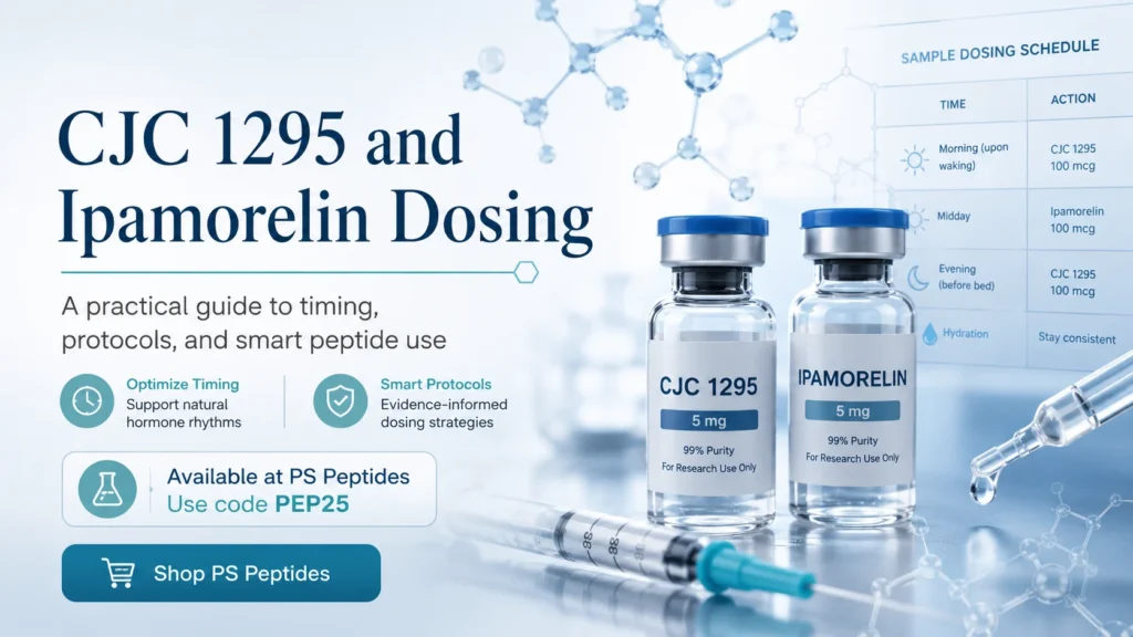 CJC 1295 and Ipamorelin Dosing